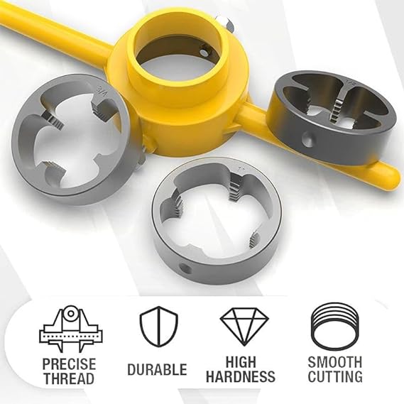 Kit Filetage Précis 6 Pièces PVC