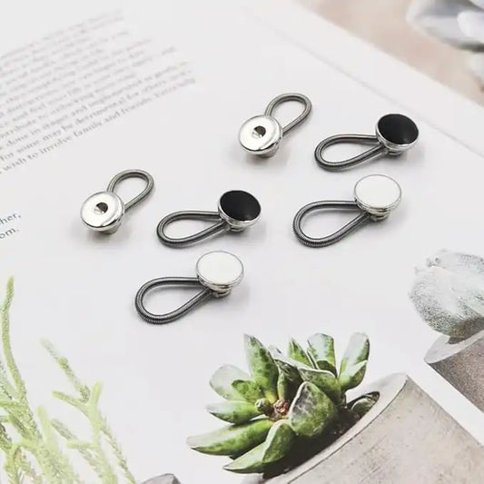 Lot 10 Boutons d'Extension de Col Pratique