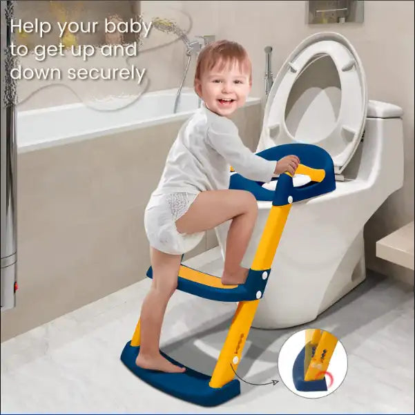 Toilette Enfant avec Marches Ajustables