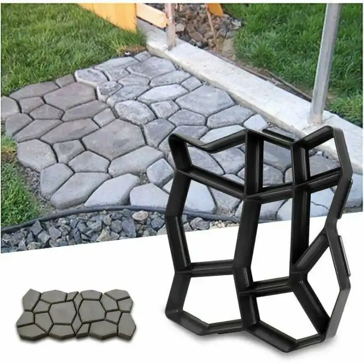 Moule carrée de Bricolage Jardin Plastique béton