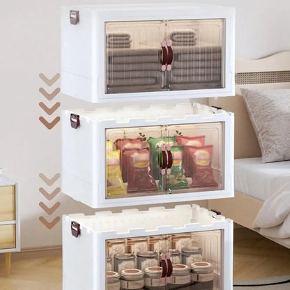 Bacs de Rangement Pliables à 3 Couches
