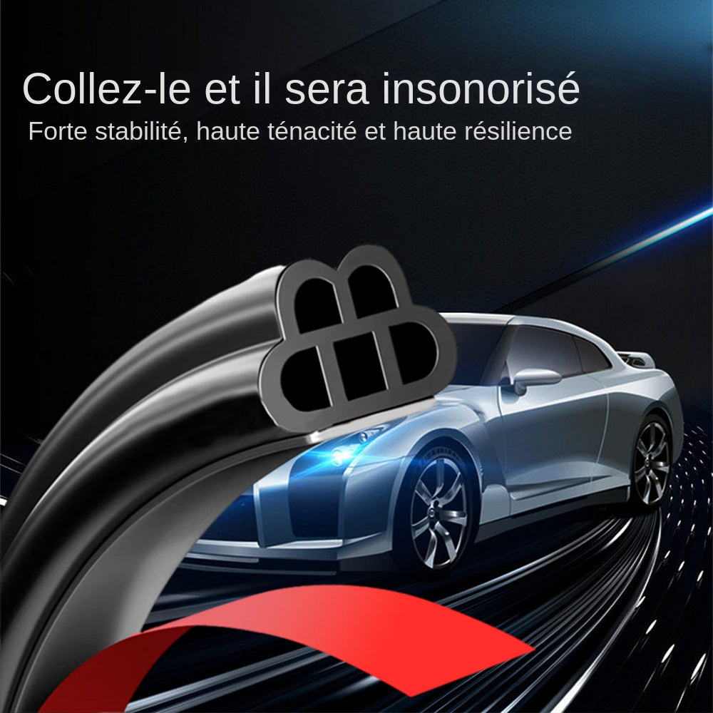 Bande insonorisée pour voiture