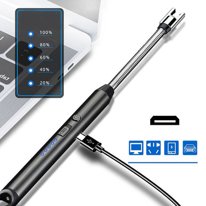 Briquet Électronique Rechargeable USB 360 Degrés
