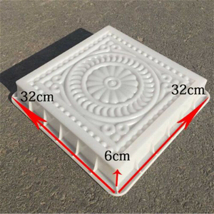 Moule carrée de Bricolage Jardin Plastique béton