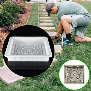 Moule carrée de Bricolage Jardin Plastique béton