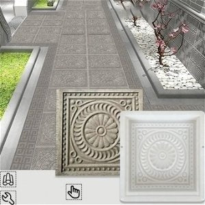Moule carrée de Bricolage Jardin Plastique béton