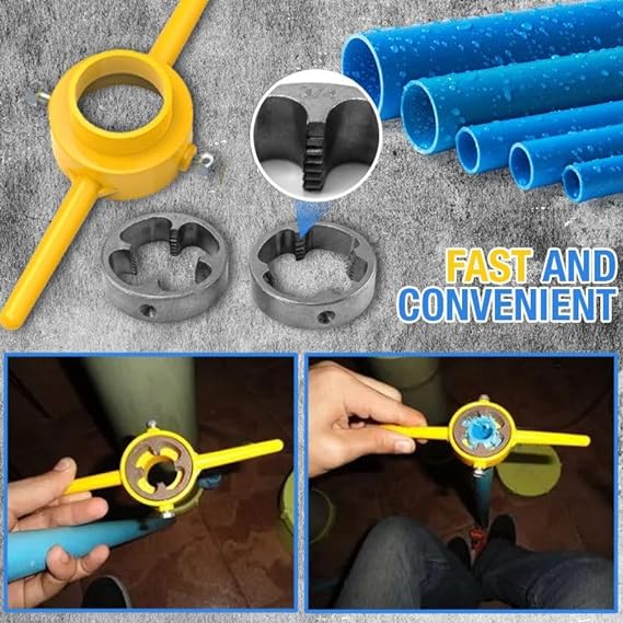 Kit Filetage Précis 6 Pièces PVC