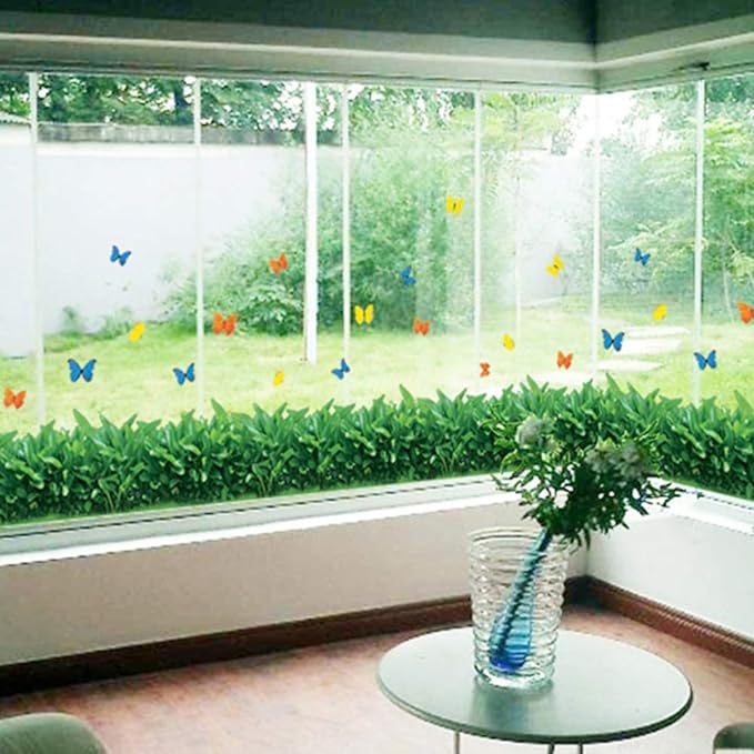Sticker Mural 3D Effet Herbes