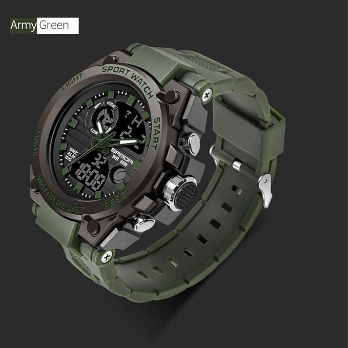 Montre de sport militaire pour hommes 2024