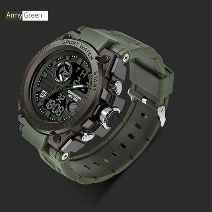 Montre de sport militaire pour hommes 2024