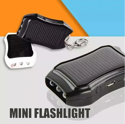 Porte-clés de banque d'énergie solaire