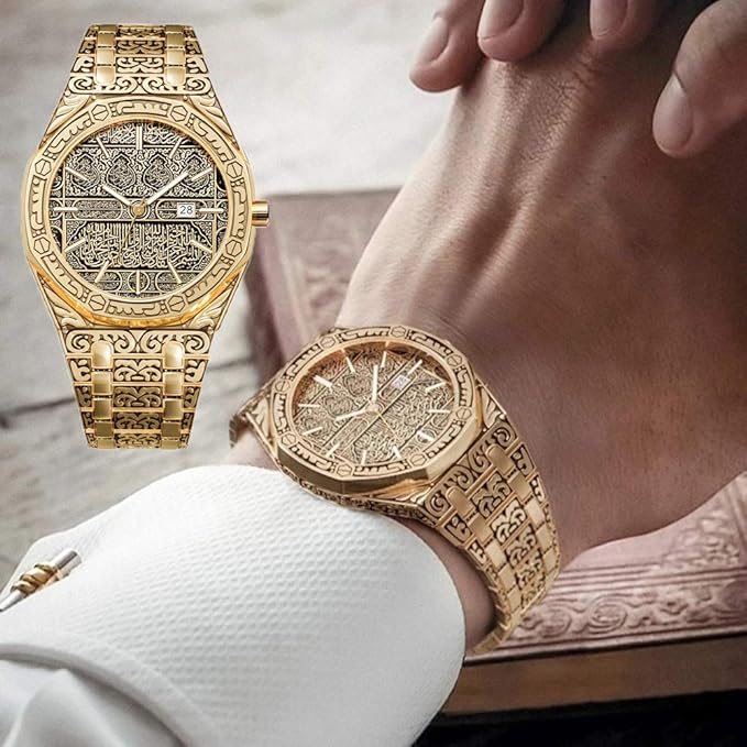 Montre calligraphie arabe Ayat Alkurssi