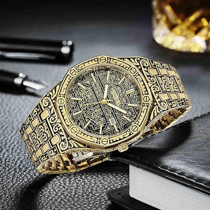 Montre calligraphie arabe Ayat Alkurssi