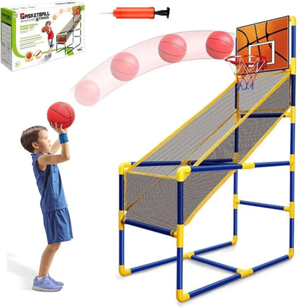 Panier de Basket avec Ballon et Pompe