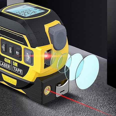 Ruban à Mesurer Laser Infrarouge 3 en 1