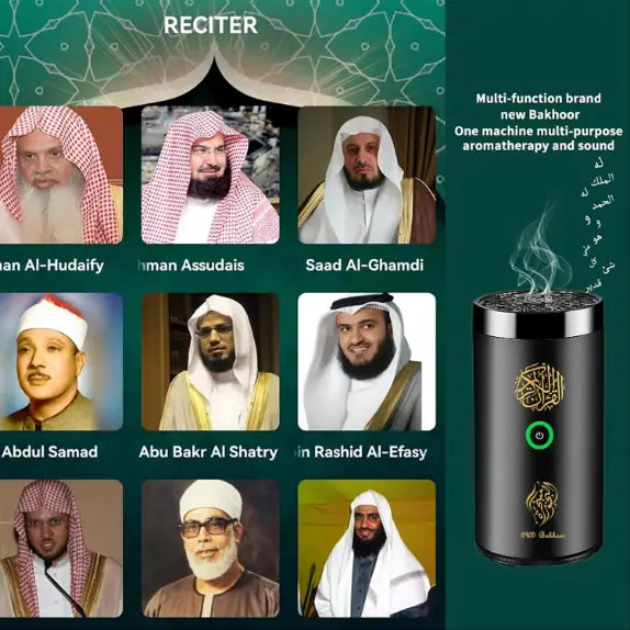 Encensoir Électrique Sans Fil avec Haut-Parleur
