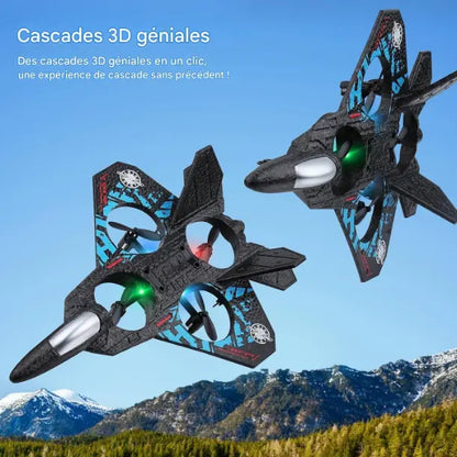 Drone Télécommandé à LED Multicolores