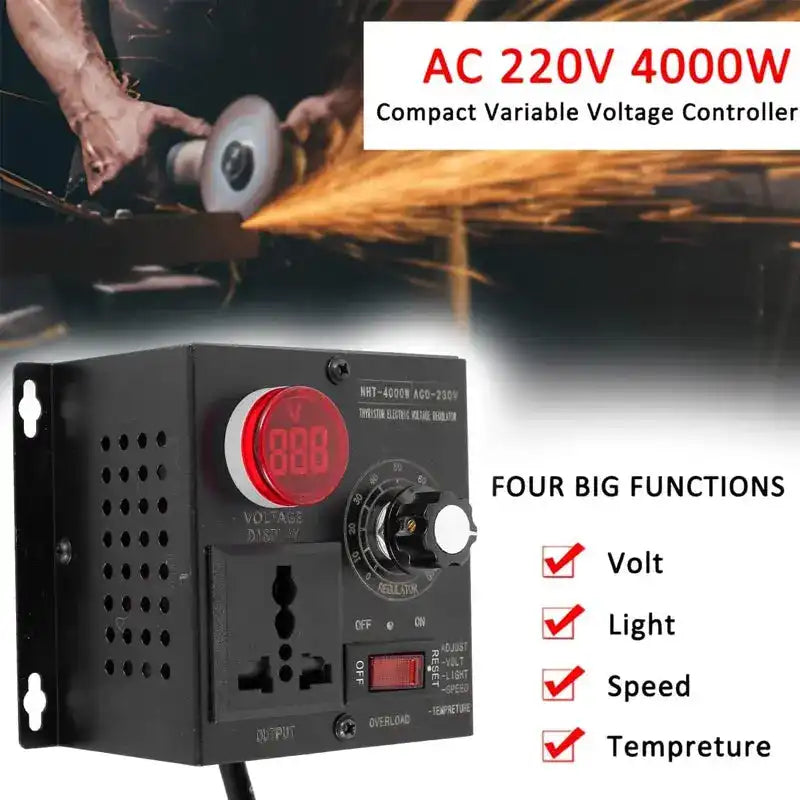 Régulateur Électronique de Tension Haute Puissance 2000 W