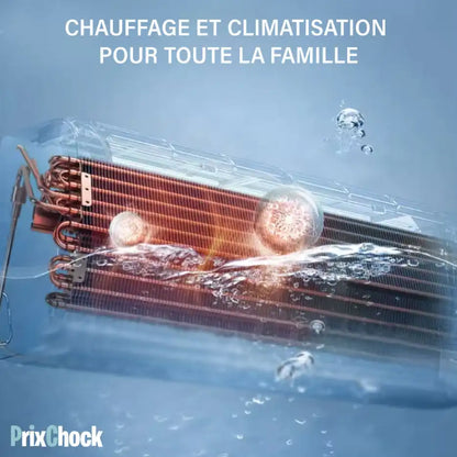 Mini climatiseur mural rafraîchissant et chauffant