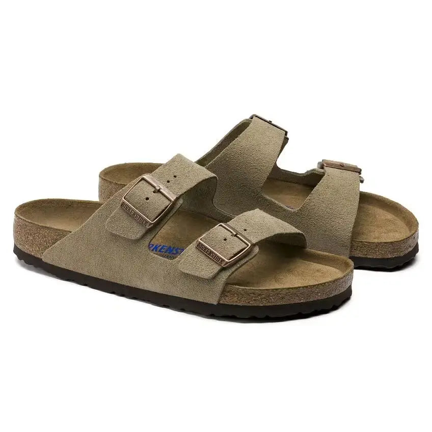 Chaussures Plates Arizona en Suédine Douce