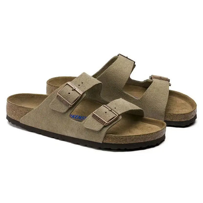 Chaussures Plates Arizona en Suédine Douce