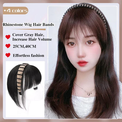Le bandeau perruque à cheveux humains