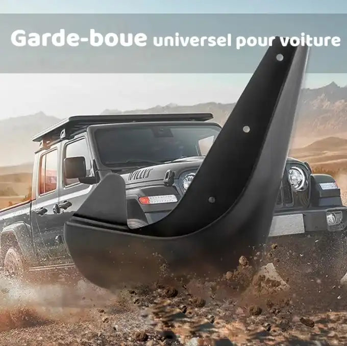 Pack de 4 Pièces de Garde-Boue Universelles