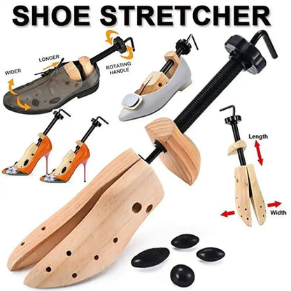 Extenseur de Chaussures en Bois Enrichi