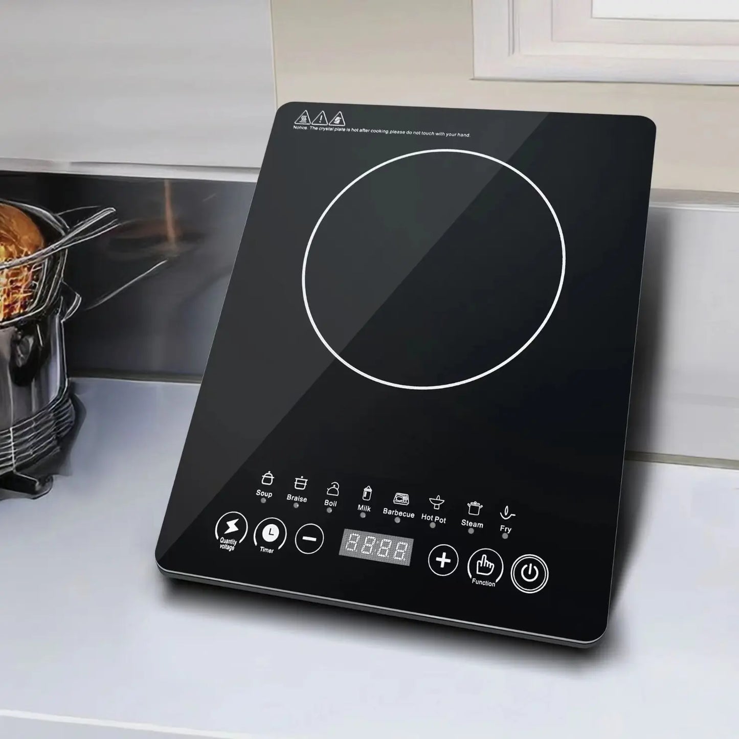 Plaque à Induction Électrique avec Minuterie