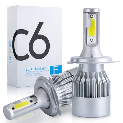 2X Phares de voiture Led C6 Original