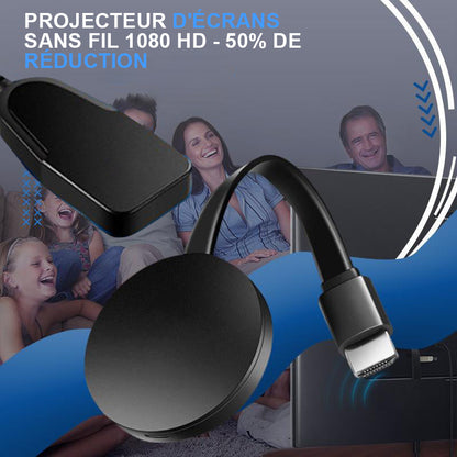 Projeteur d'écran sans fil 1080 HD