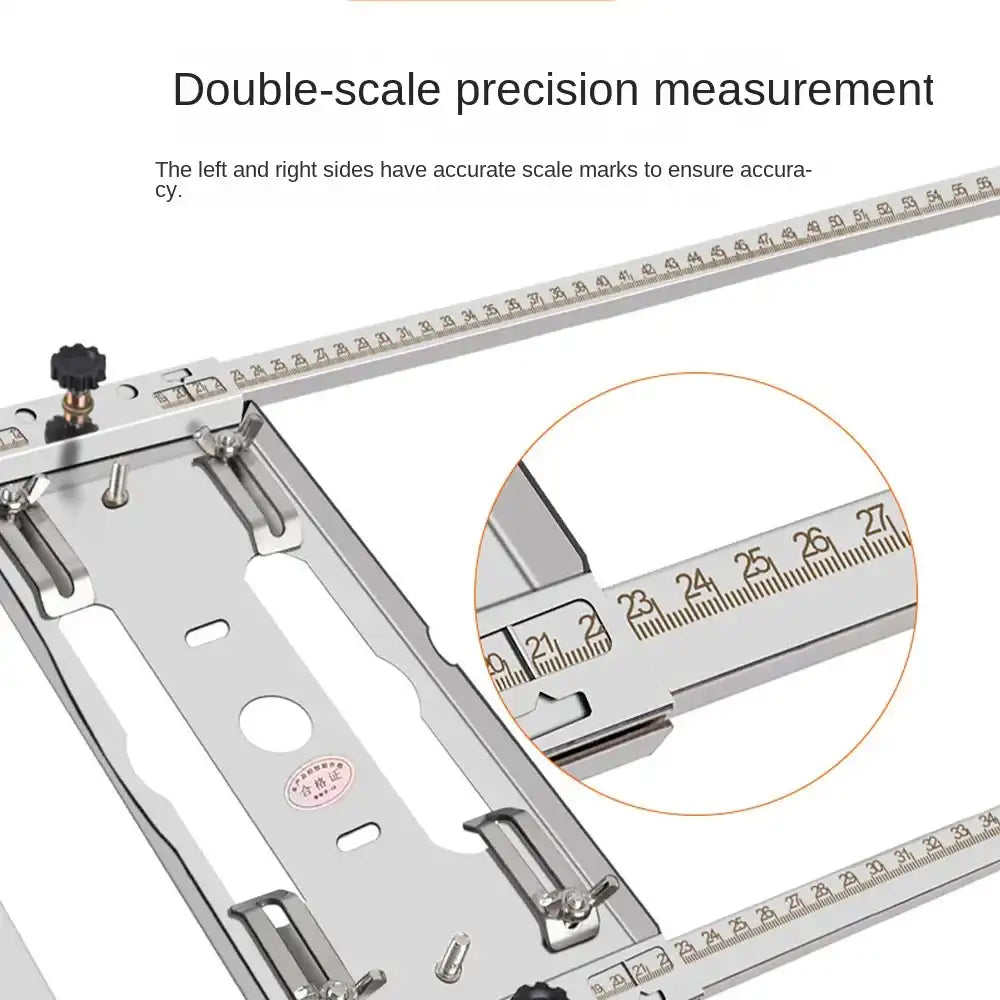 Rail de guide de scie en acier inoxydable