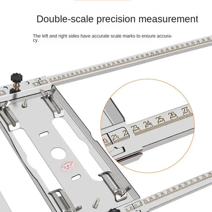 Rail de guide de scie en acier inoxydable