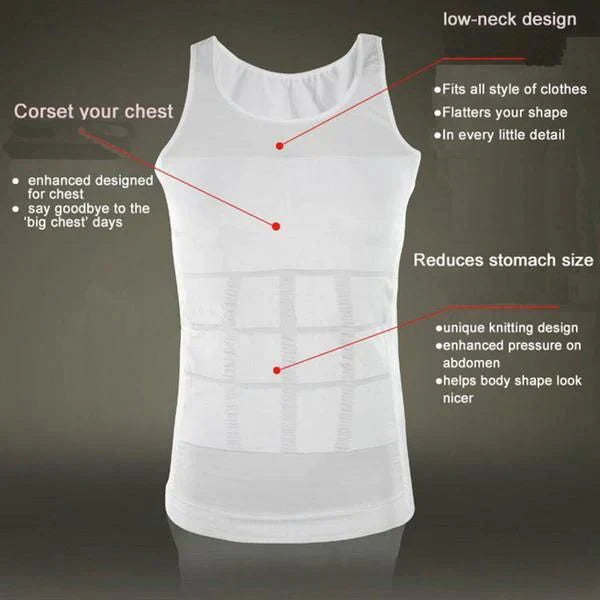T-shirt pour cacher le ventre pour homme ci