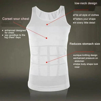 T-shirt pour cacher le ventre pour homme ci