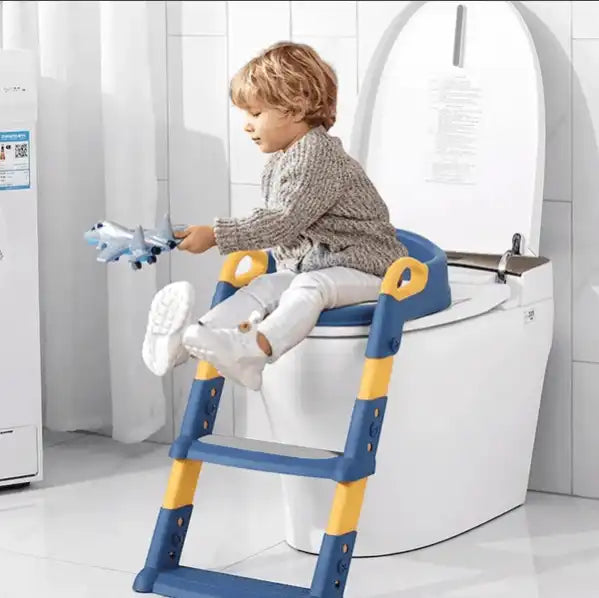 Toilette Enfant avec Marches Ajustables