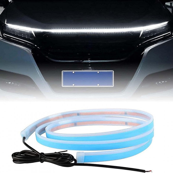 Bande lumineuse LED pour capot de voiture