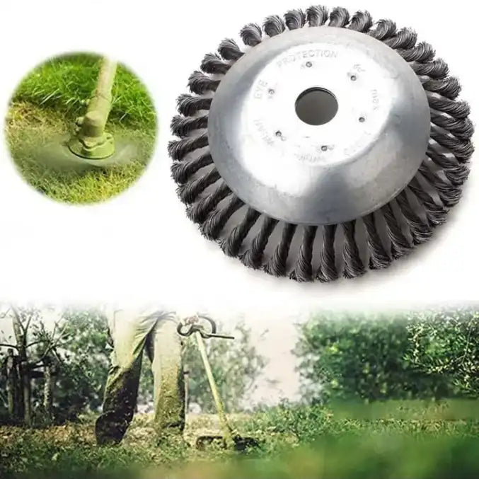 Brosse Métallique de Désherbage pour Débroussailleuse