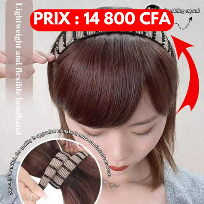 Bandeau perruque à cheveux humains 🔥14800 CFA🔥