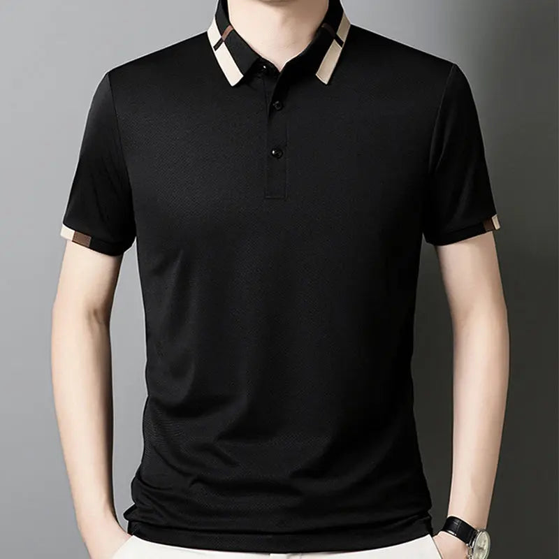 T-shirt Homme à Manches Courtes (NOIR)