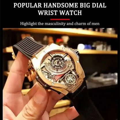 Montre Homme Majestique à Grand Cadran