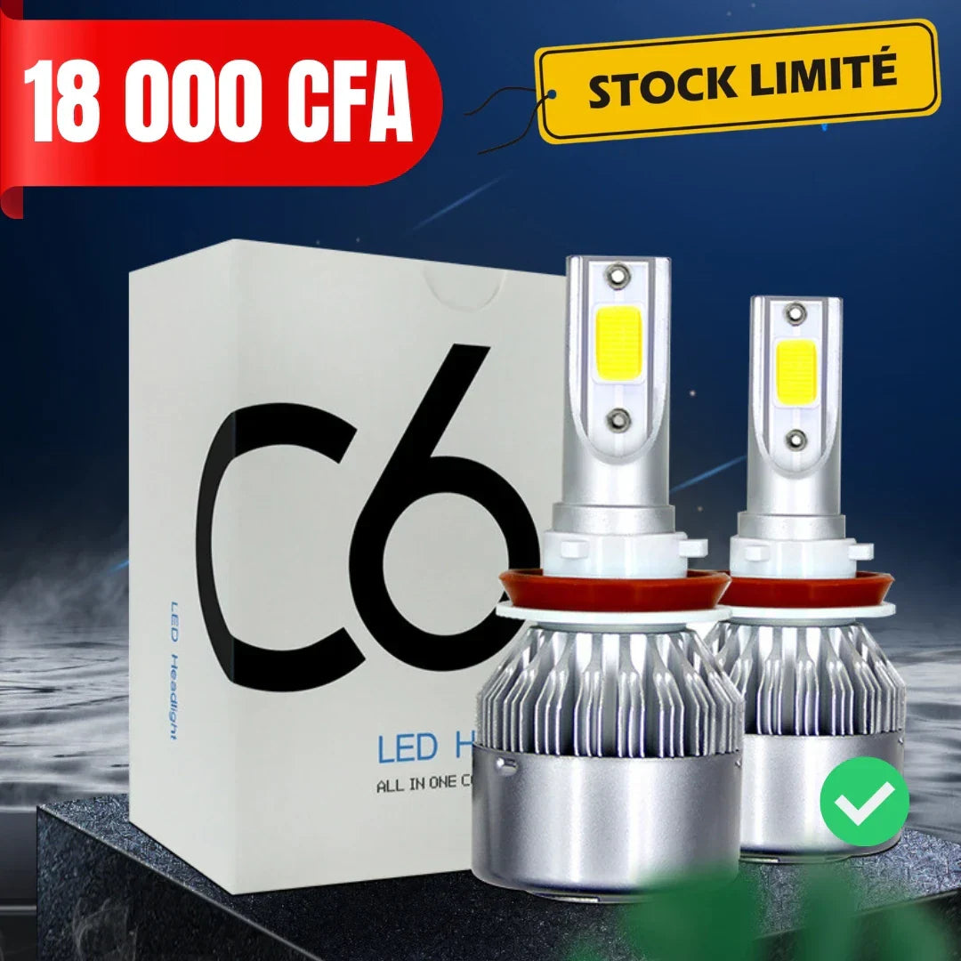 2 Phares de voiture Led Original
