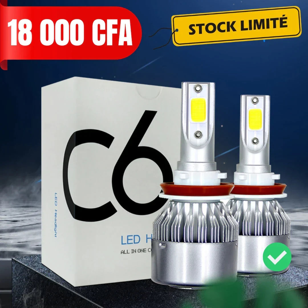 2 Phares de voiture Led Original