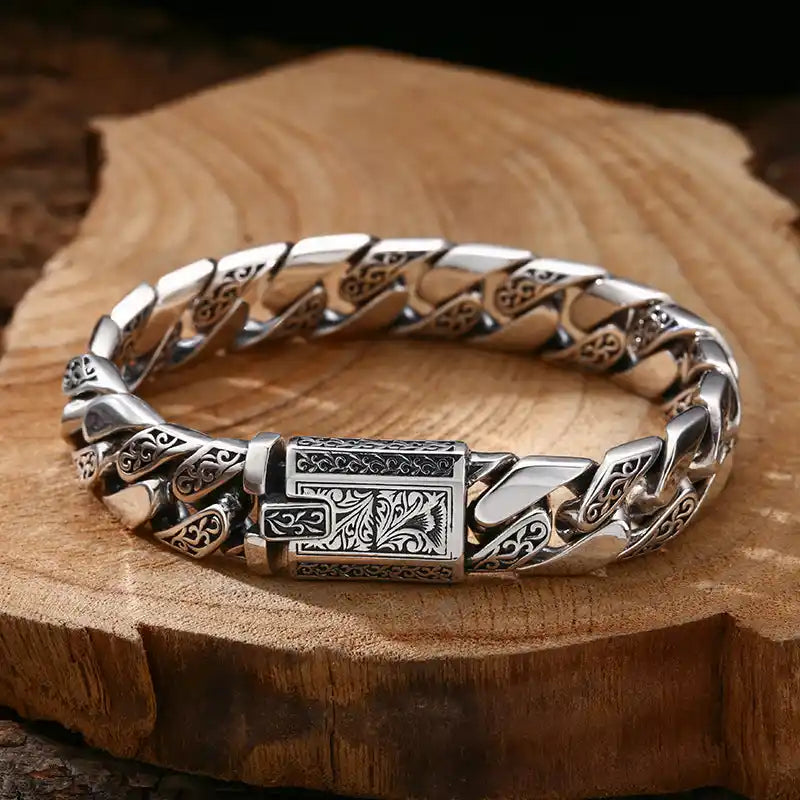 Bracelet Élégant S925 Plaqué Argent