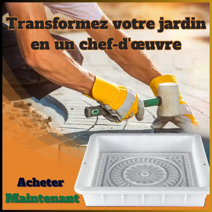 2X Moules carrées de Bricolage Jardin (1Acheté=1Gratuit)