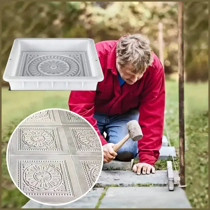2X Moules carrées de Bricolage Jardin (1Acheté=1Gratuit)