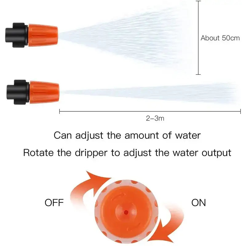 Système d'Irrigation Automatique Complet (30 mètres)