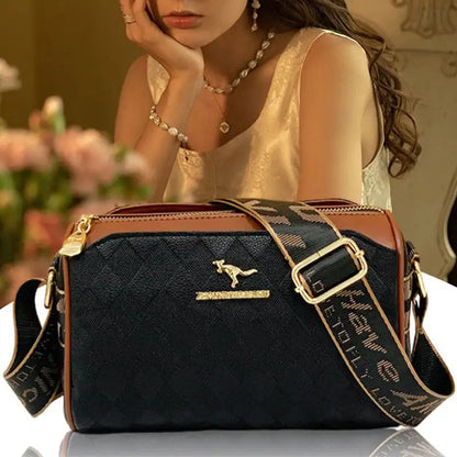Sac bandoulière femme motif diamant