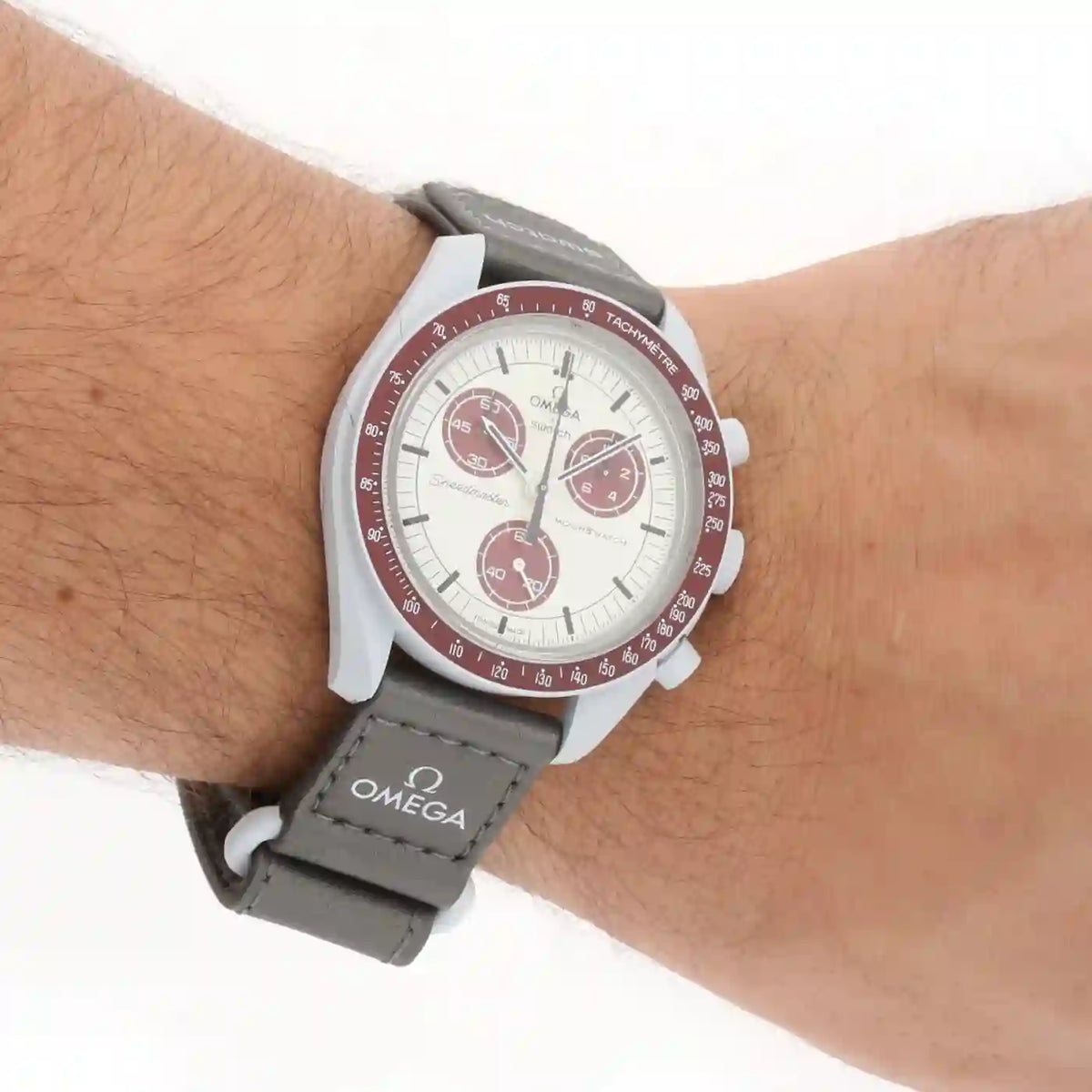 Montre Biocéramique Omega & Swatch pour Homme