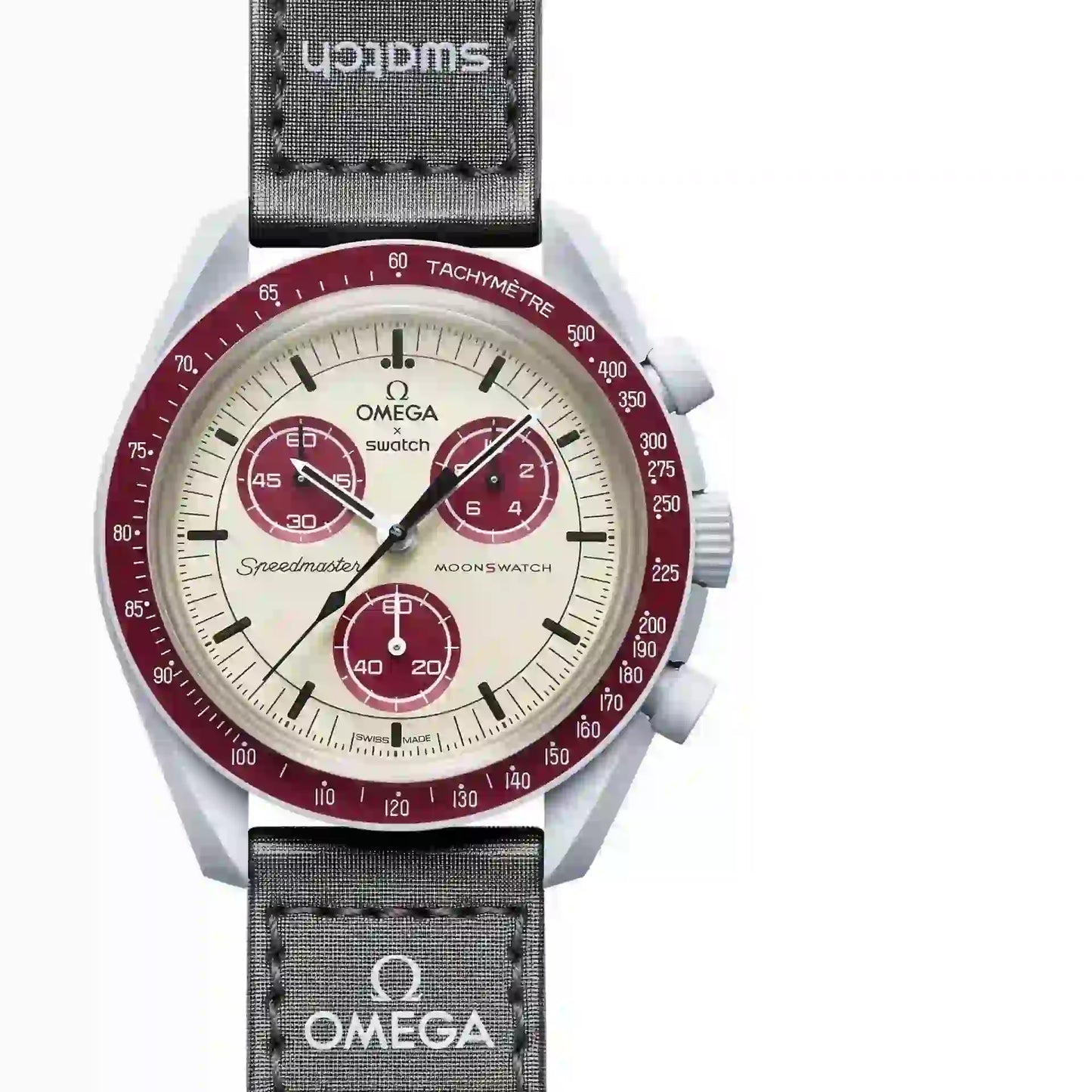 Montre Biocéramique Omega & Swatch pour Homme